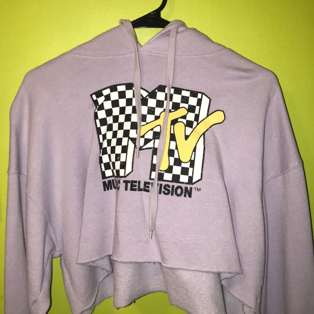 Cropped MTV Hoodie